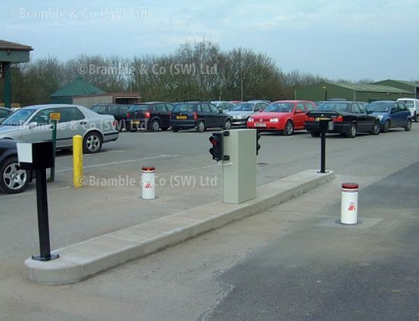 Automatic Rising Bollard,Stoppy,Somerset,Bath,Exeter and Devon